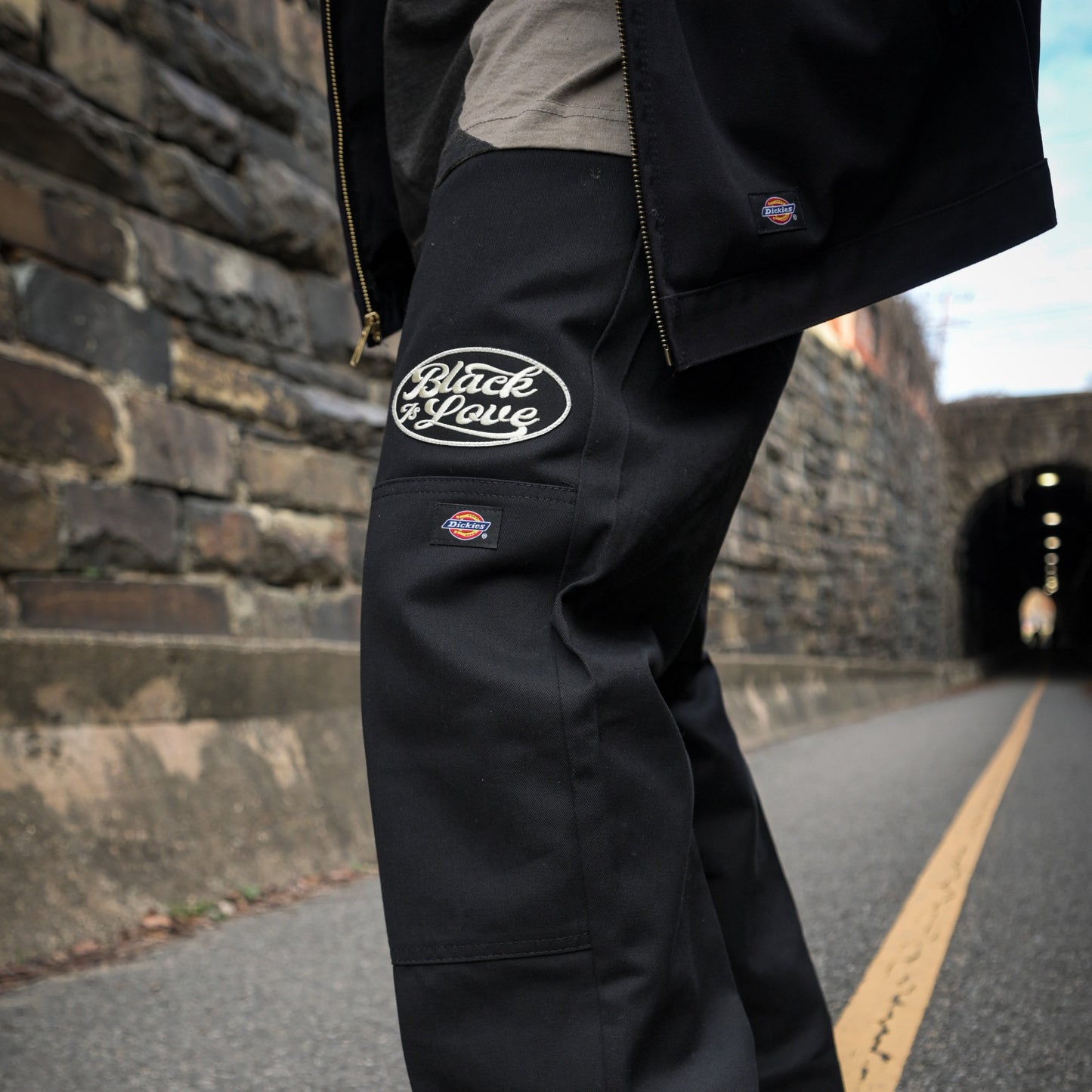 BIL Dickies Loose Fit Double Knee Work Pant | Pants (Black)
