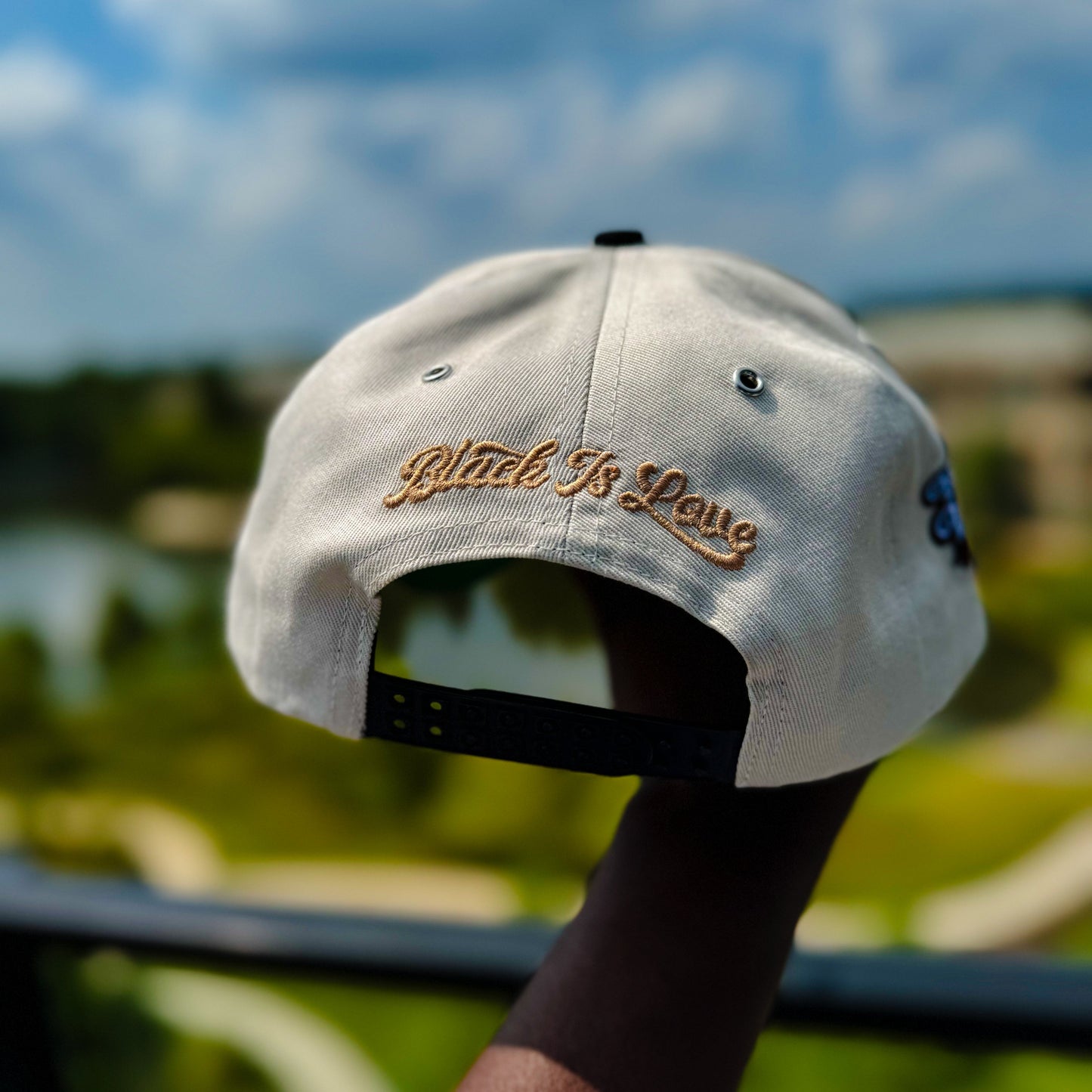 BIL Proud Black Dad Snapback | Hat (Sand)