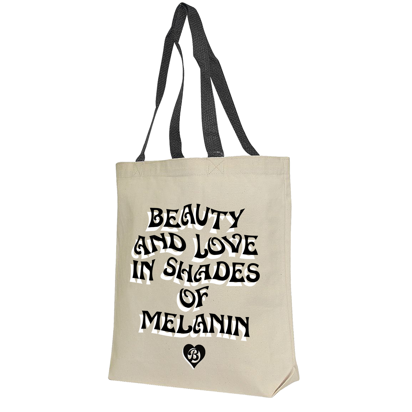 Beauty And Love In Shades Of Melanin Tote | Tote (Tan)