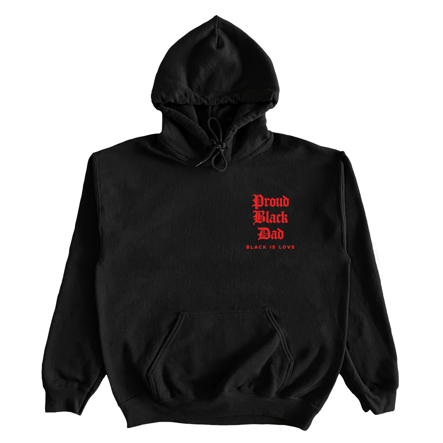 Proud Black Dad | Hoodie (Black)