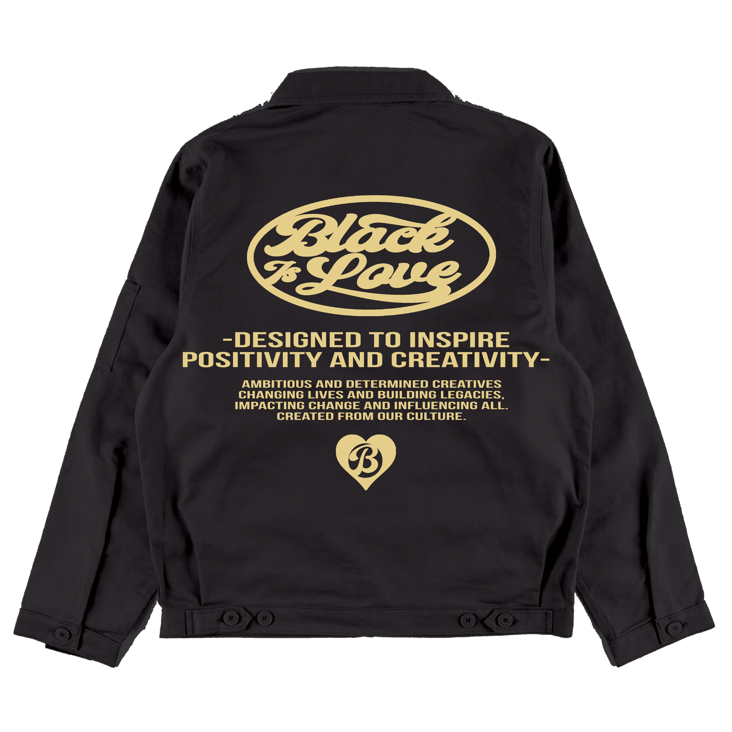 BIL "Black Is Love" Dickies | Jacket