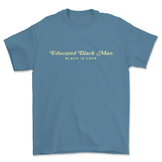 Educated Black Man | Shirt (Blue)