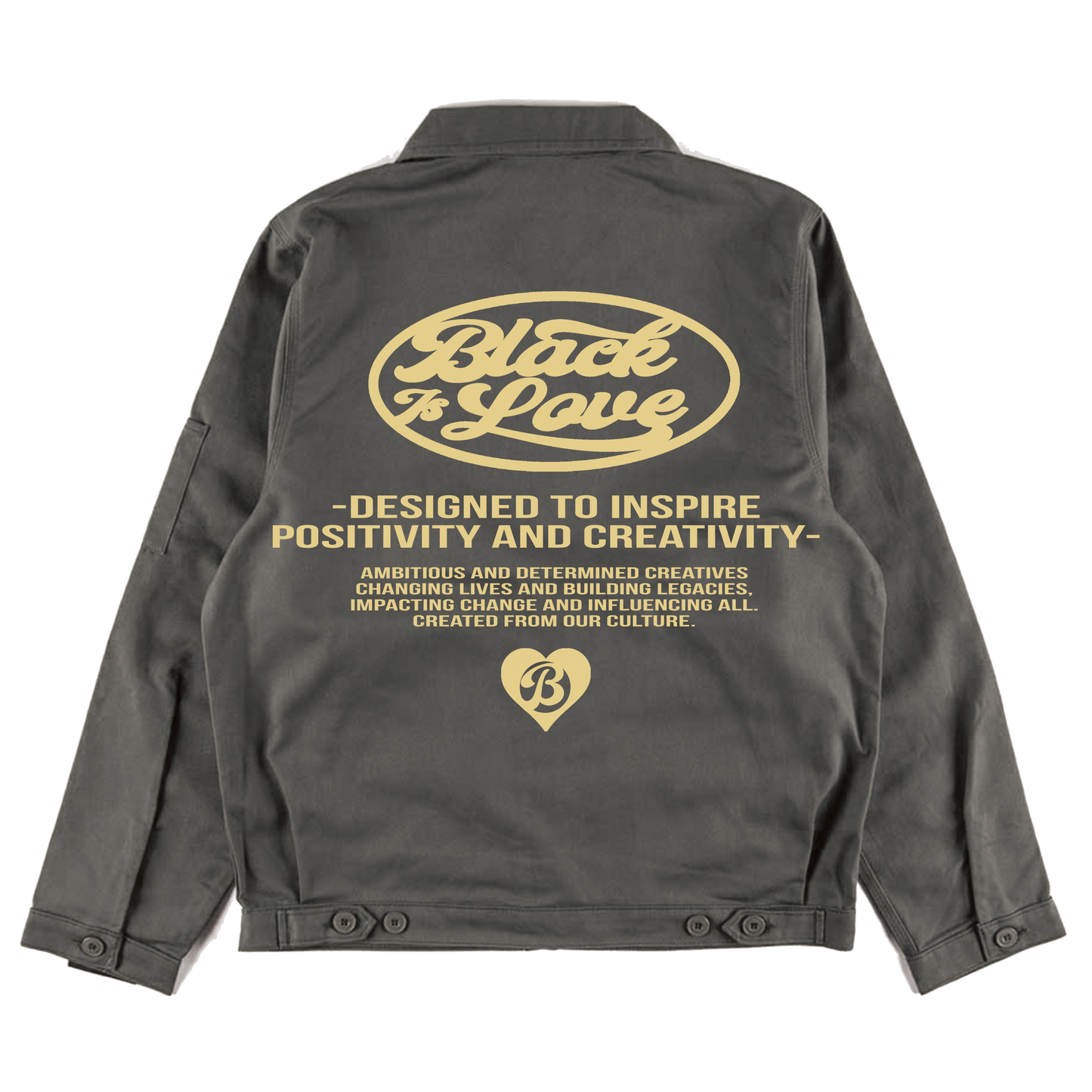 BIL "Black Is Love" Dickies | Jacket