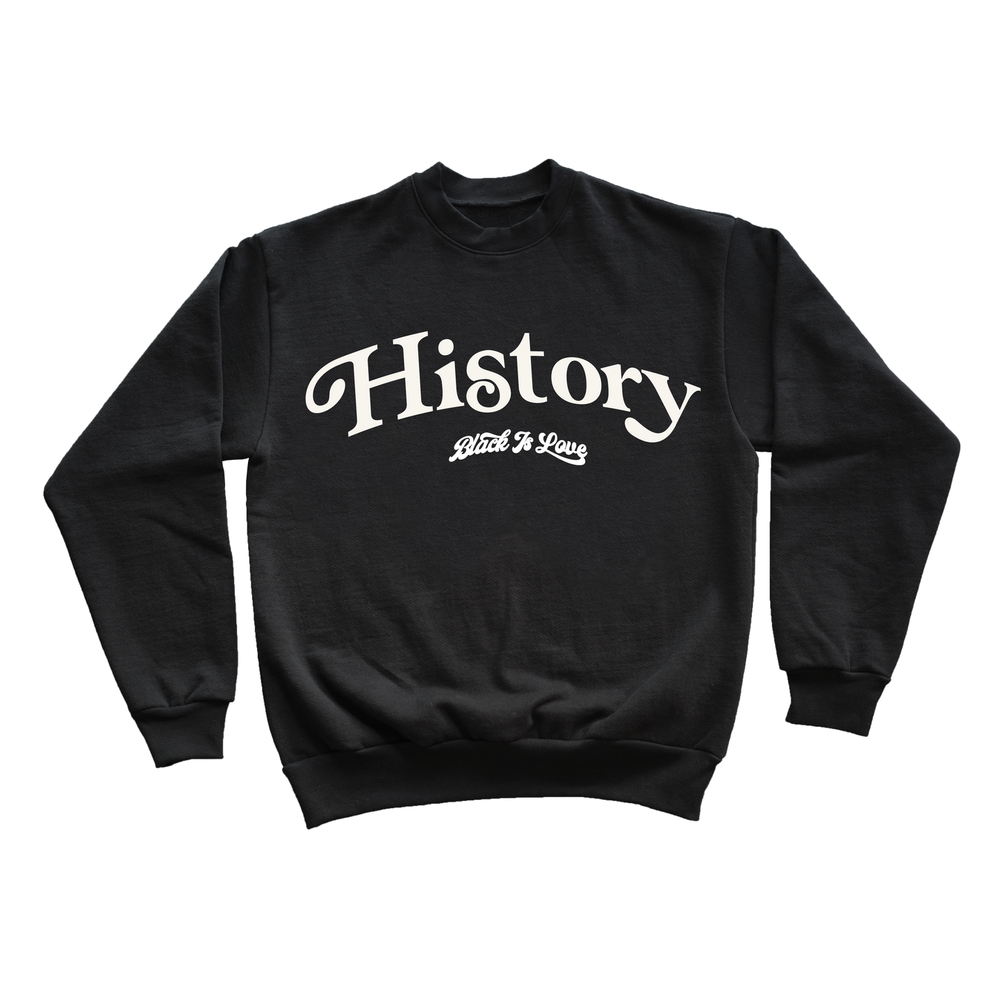 History | Crewneck (Black)