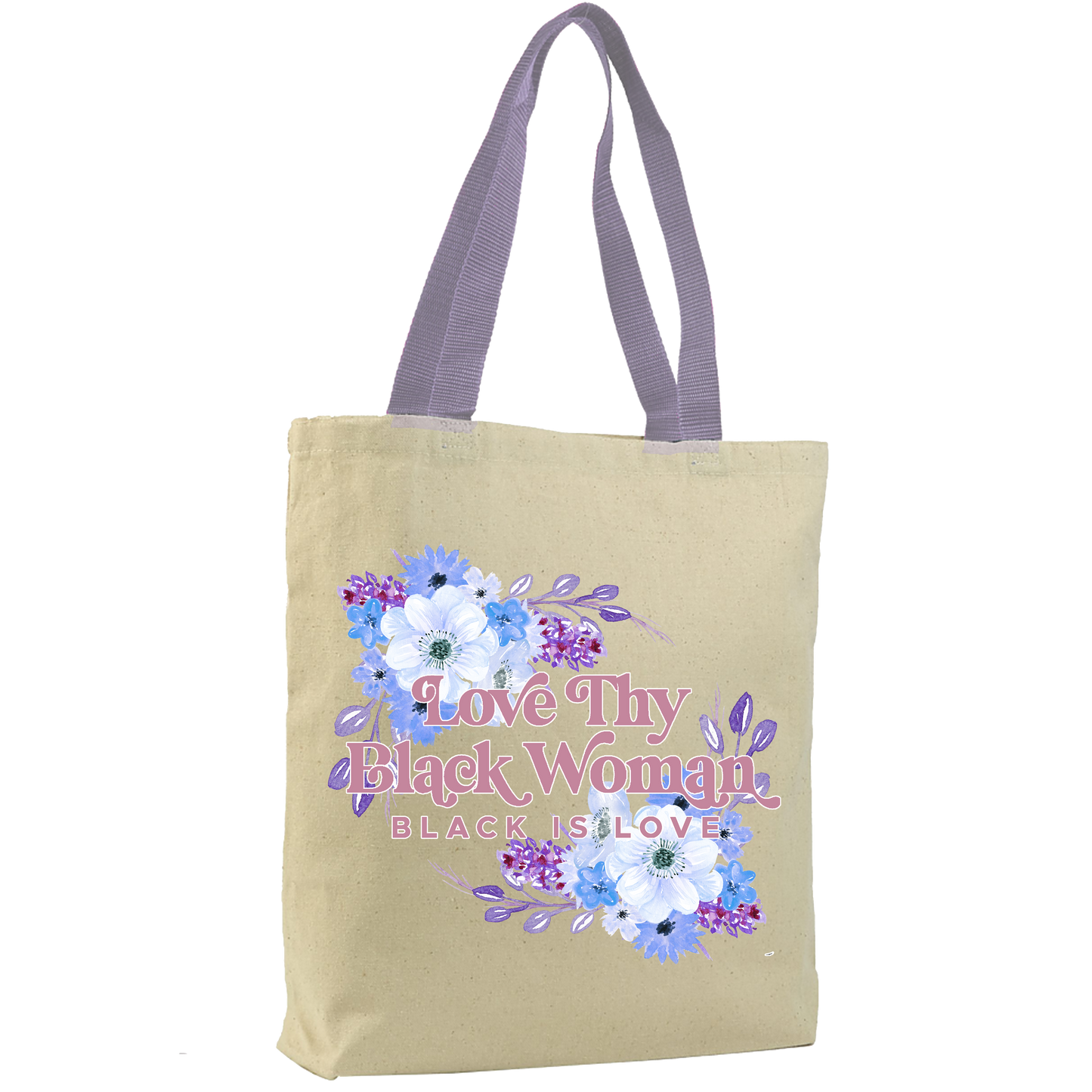 Love Thy Black Woman Tote | Tote (Tan)