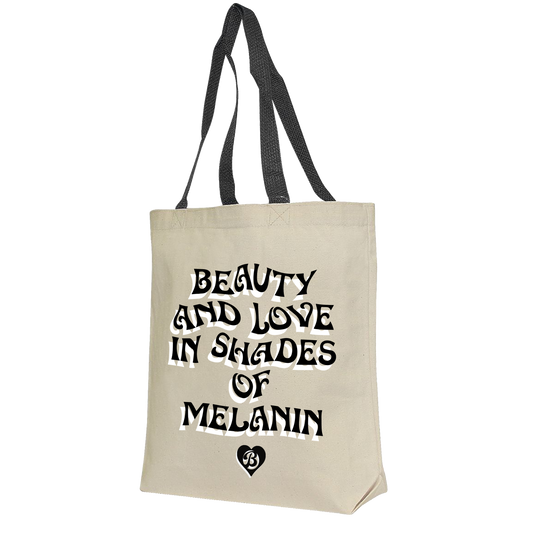 Beauty And Love In Shades Of Melanin Tote | Tote (Tan)