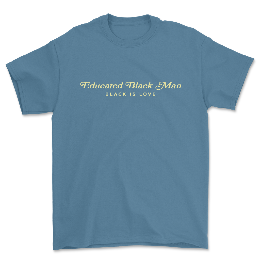 Educated Black Man | Shirt (Blue)