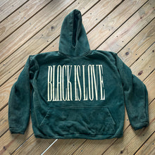 Load image into Gallery viewer, 20 oz Acid Wash Mock Neck Hood | Hoodie (Forest Green)

