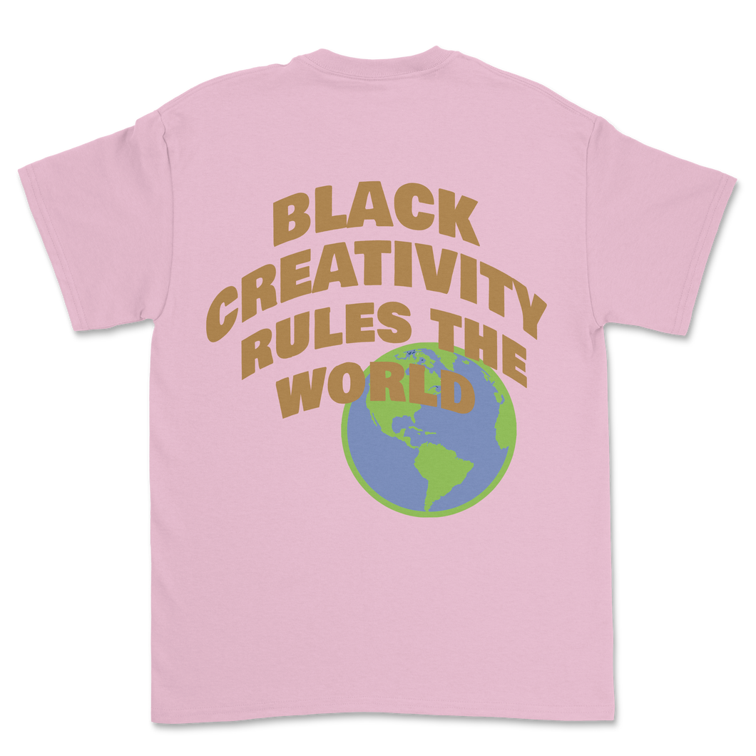 Black Creativity Rules The World | Shirt (Blossom)