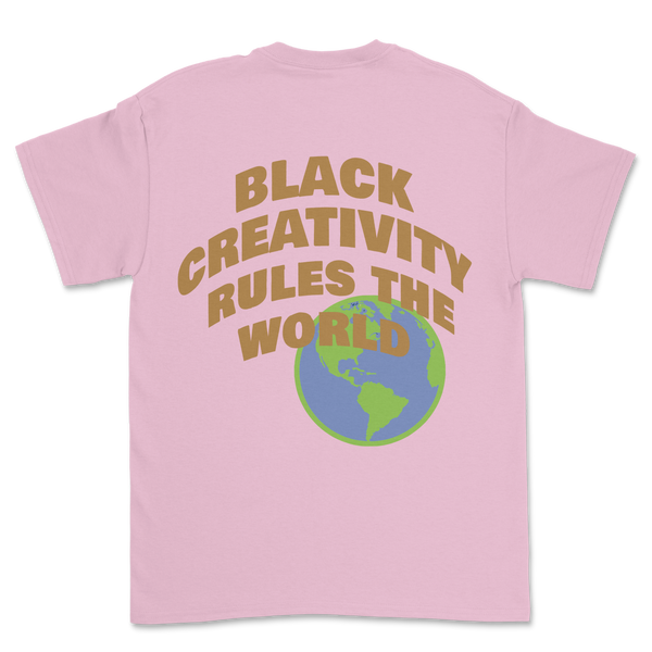 Black Creativity Rules The World | Shirt (Blossom)