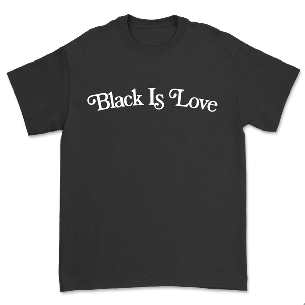 BIL Script White | Shirt (Black)